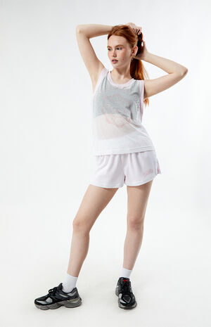 Reversible Mesh Court Basketball Shorts image number 4