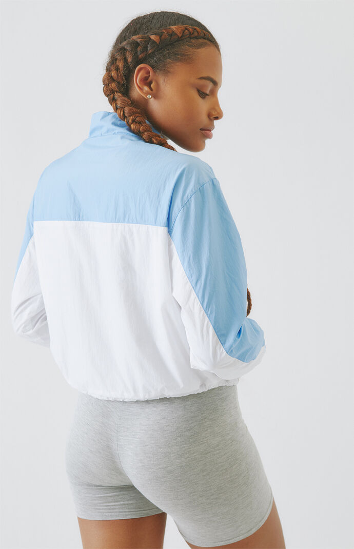 Nylon Half Zip Pullover