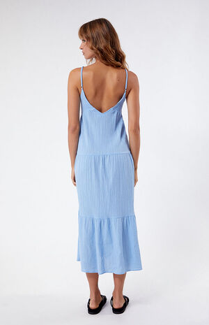 Cleo Tiered Midi Dress image number 4