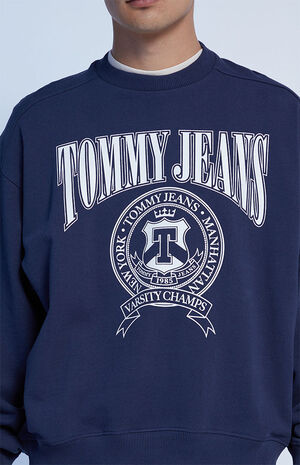 Tommy Jeans Varsity Crew Neck Sweatshirt | PacSun