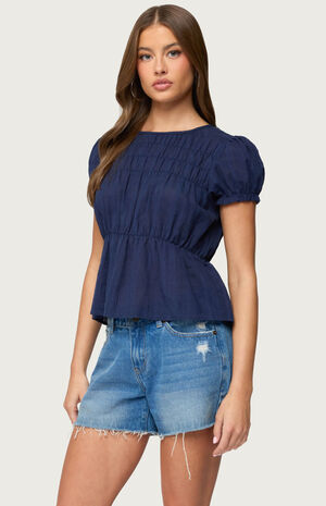 Maricella Gathered Tiered Top image number 2