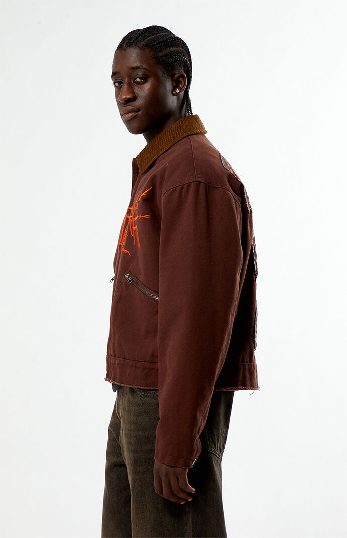 Netflix x Stranger Things Hellfire Lives Garage Jacket | Pacsun