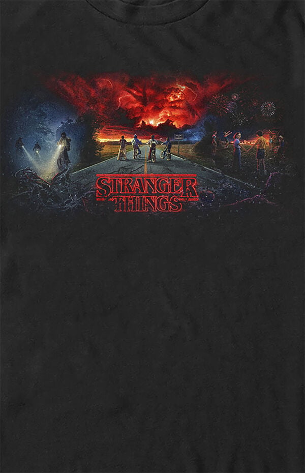 Stranger Things Triptych T-Shirt