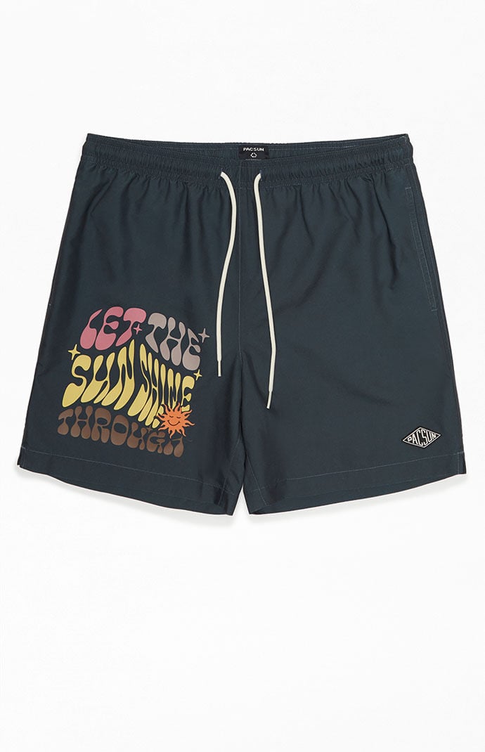 Pacsun swim trunks outlet