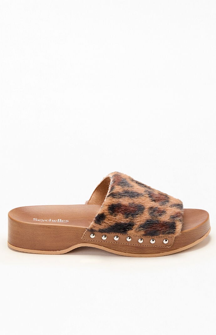 Seychelles Windswell Leopard Sandals