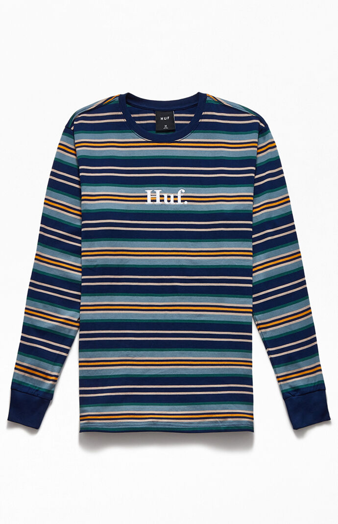 Script Stripe Long Sleeve T-Shirt
