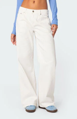 Roman Low Rise Slouchy Jeans image number 3