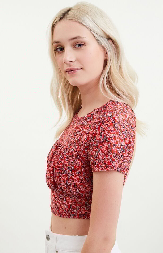 Cutout Crop Top