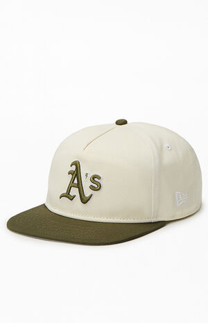 Oakland A's Snapback Golfer Hat image number 4