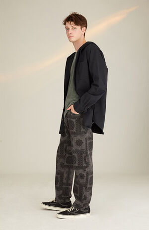 Vintage Loose Bandana Jeans image number 1