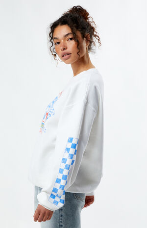 LA 1968 Speedway Race Crew Neck Sweatshirt image number 3