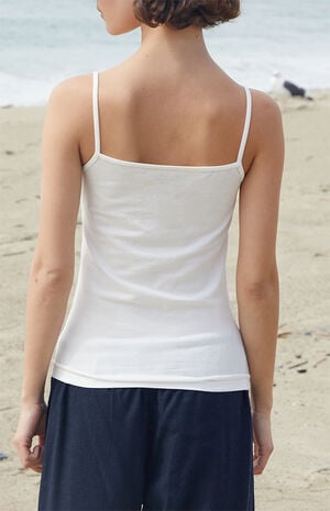 White Tiffany Tank Top image number 3