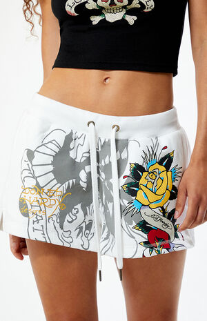 Rose Heart Sweat Shorts image number 2