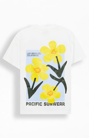 Pacific Sunwear Floral Oversized T-Shirt image number 1
