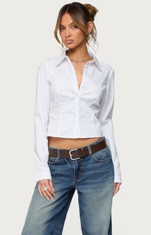 Laurna Tailored Button Up Shirt image number 1