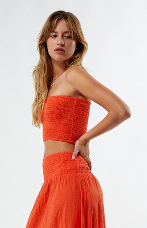 Keep It Simple Woven Tube Top image number 3