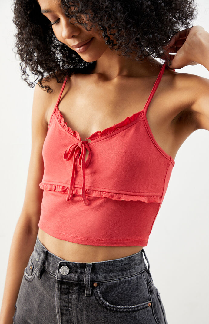 Alissa Ruffle Cami Top