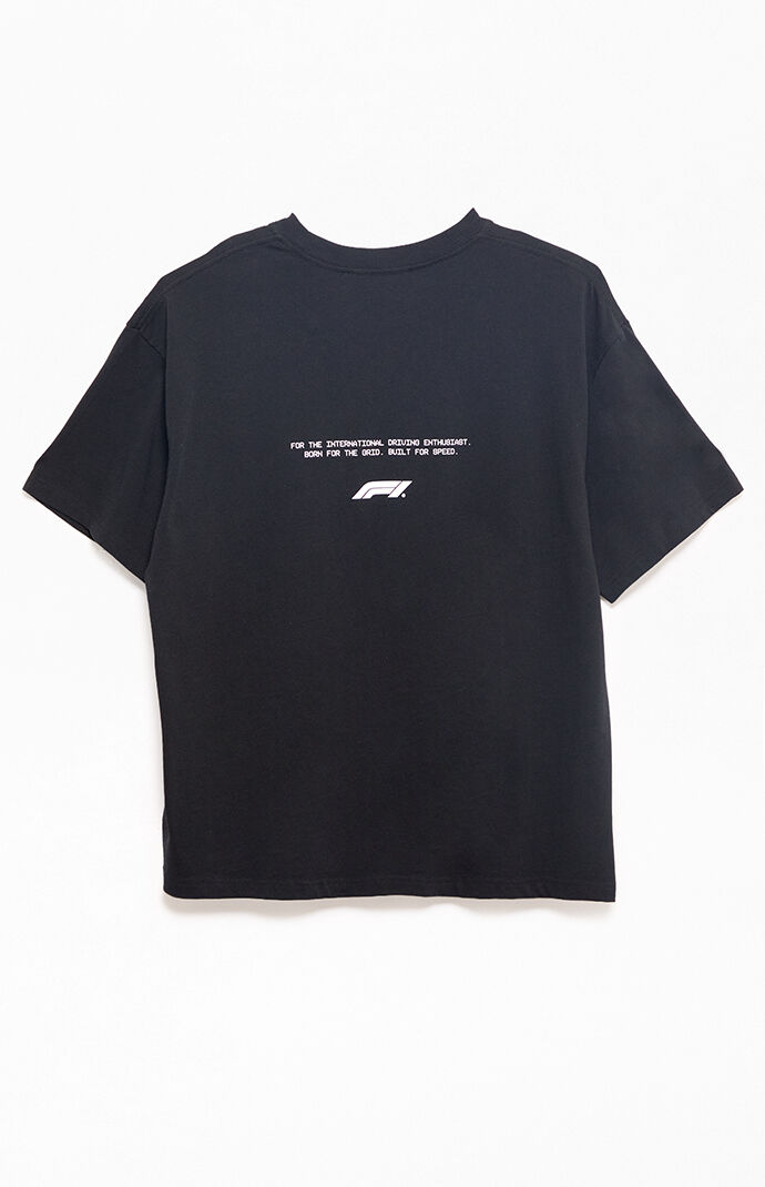 Formula 1 x Pacsun Black Road to Freedom T-Shirt