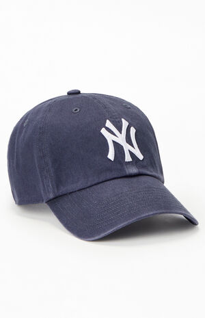 Navy NY Yankees Dad Hat image number 1