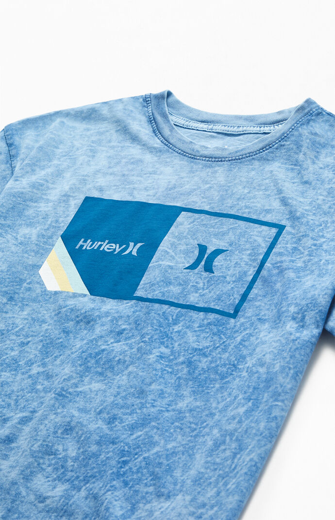 Light Blue Halfer Stripe T-Shirt