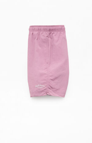 Purple Collegiate 6.5" Swim Trunks image number 3