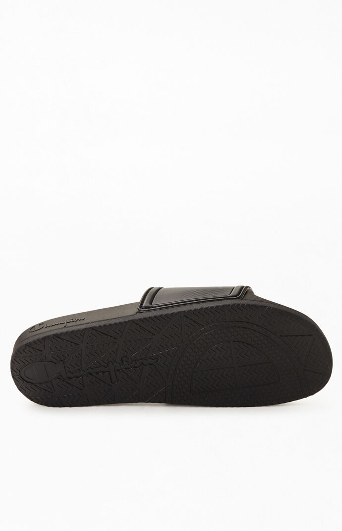 Gray Squish Slide Sandals