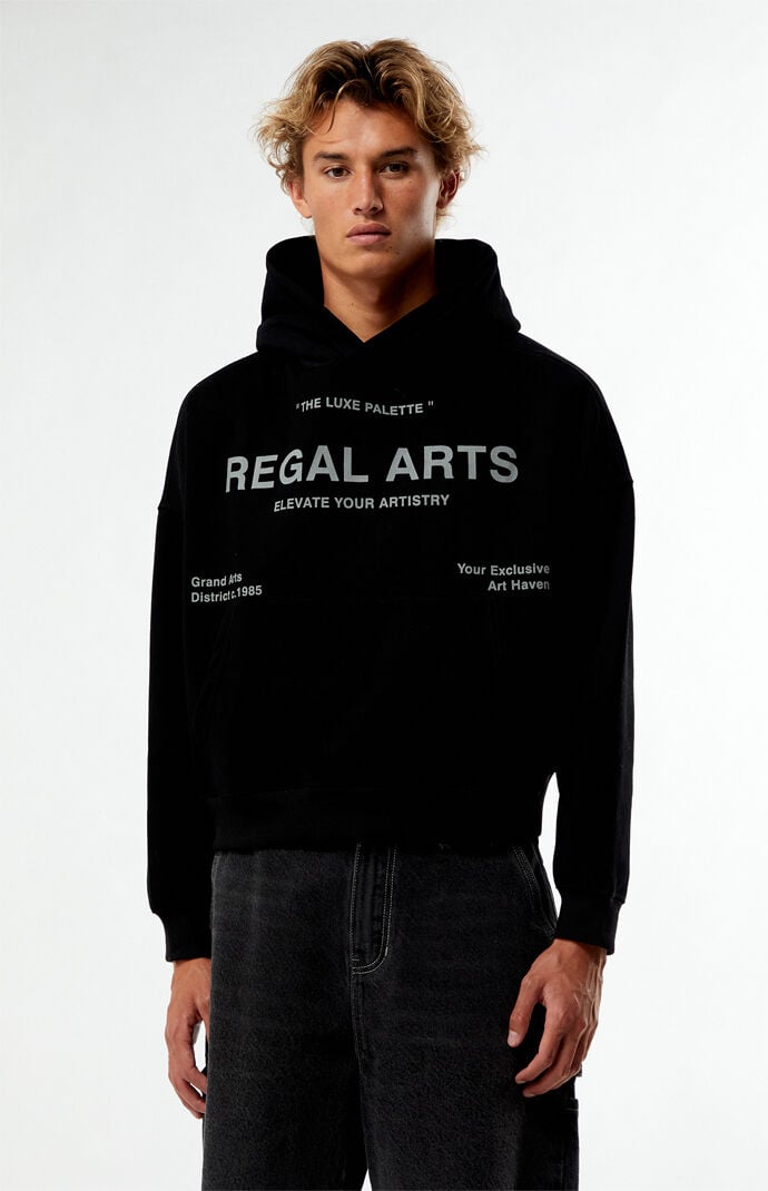 Pacsun Regal Arts Cropped Hoodie