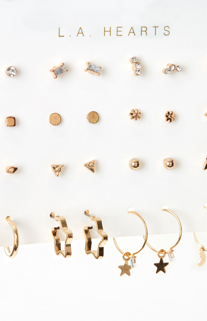 16 Pack Celestial Earrings
