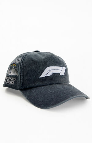 x Pacsun Blue Austin Podium Snapback Hat image number 2