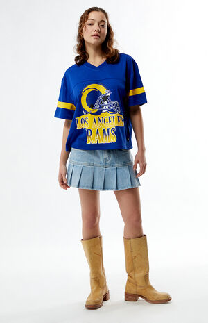 NFL Wild Collective x PacSun LA Rams Football Jersey image number 4