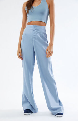 Linen Wide Leg Trousers image number 2