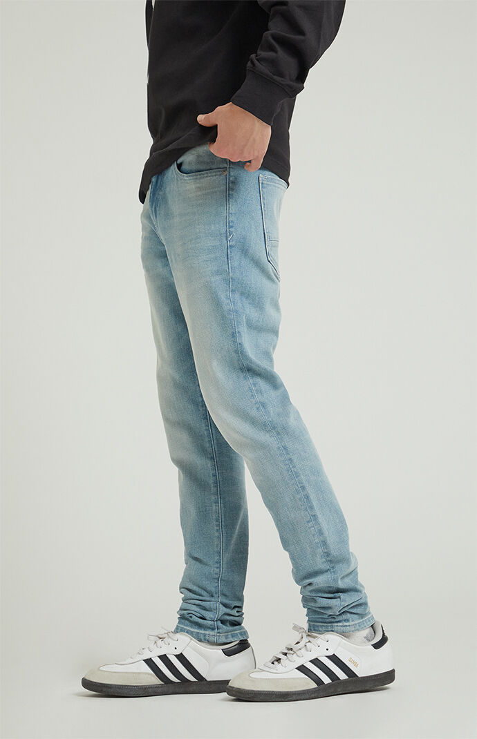 Pacsun Men s Stacked Skinny Light Indigo Jeans 30W x 30L