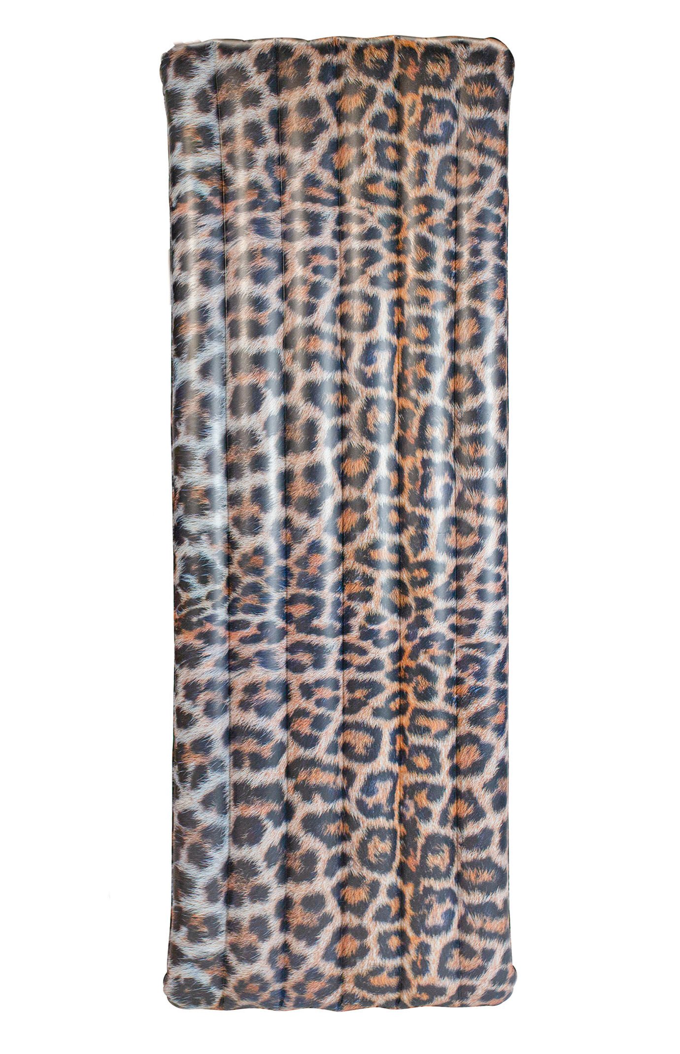 PoolCandy Inflatable Leopard Print Deluxe Pool Raft
