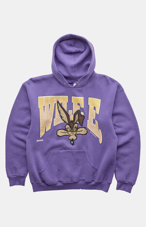 90s Wile E. Coyote Pullover Hoodie image number 1