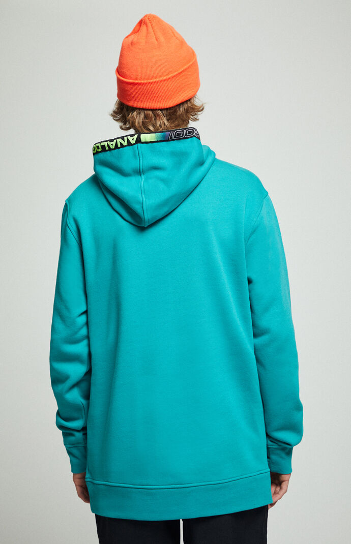 Teal Crux Pullover Hoodie