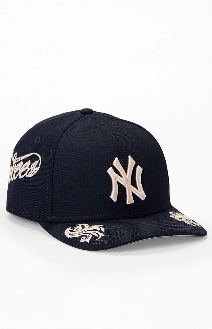 New Era New York Yankees 9FORTY A-Frame Wordmark Snapback Hat