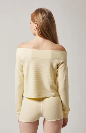 Active Aspen Waffle Knit Quinn Micro Shorts image number 4