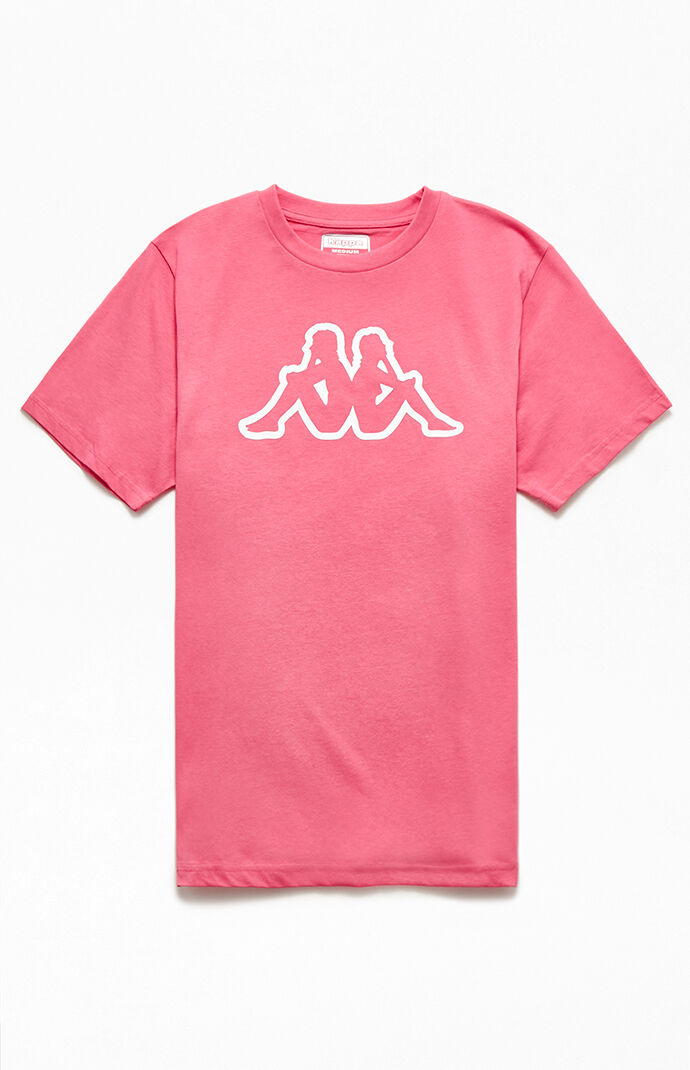 Pink Logo Cromok Short Sleeve T-Shirt