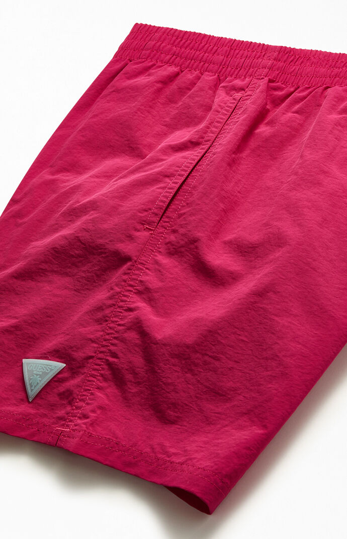 Solid 16" Swim Trunks