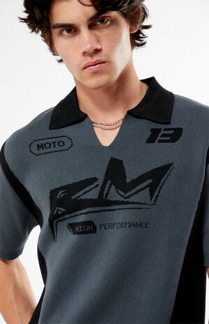 Moto Polo Sweater Shirt image number 2