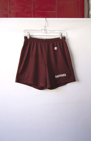 Upcycled Champion Harvard Gym Shorts image number 1