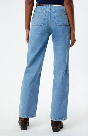 Blue Dad Jeans image number 4