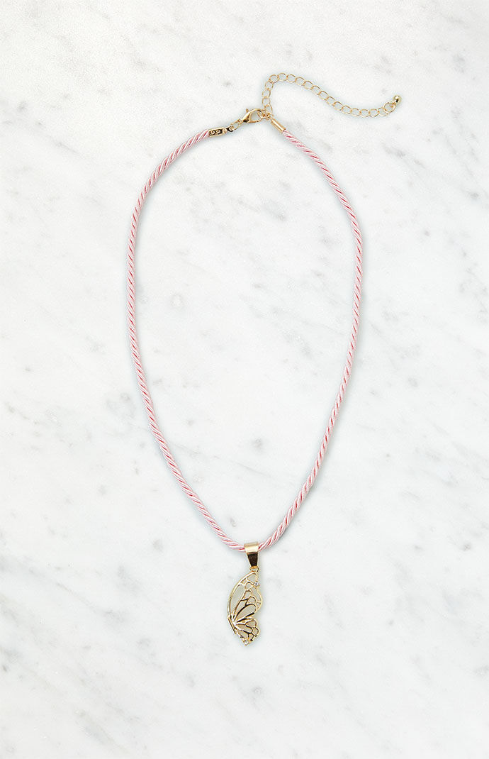 Pacsun store butterfly necklace