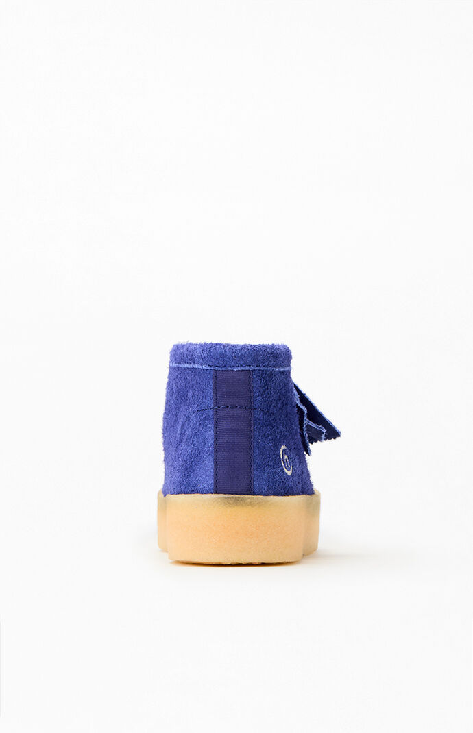 Clarks x Hidden NY Blue Suede Wallabee Cup Boots | PacSun
