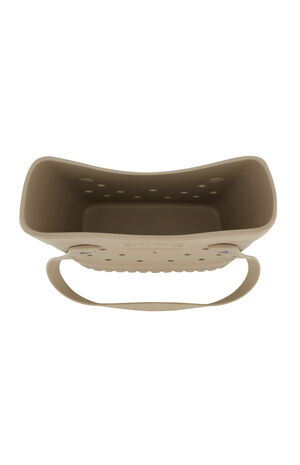 Taupe Small Classic Tote Bag image number 5