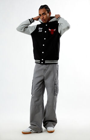 Chicago Bulls Hooded Varsity Jacket image number 4