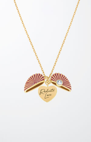 Radiate Love Hidden Message Necklace image number 1
