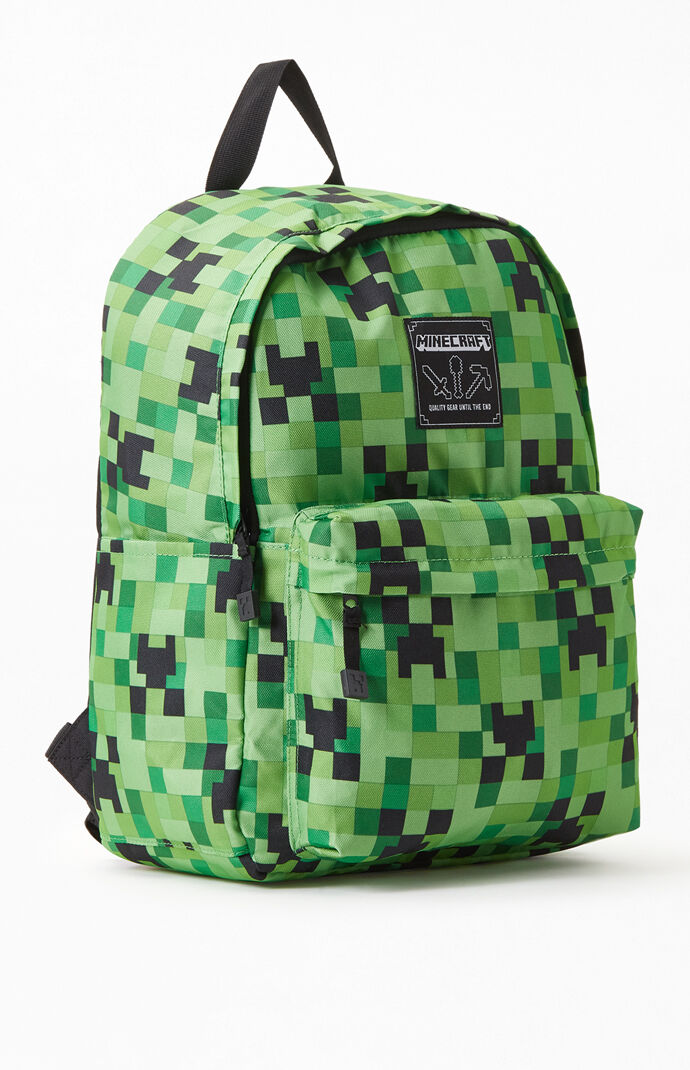 Green Minecraft Backpack
