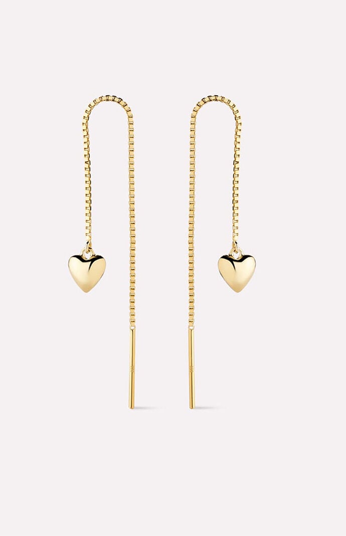 Ana Luisa Gold Lev Threader Earrings