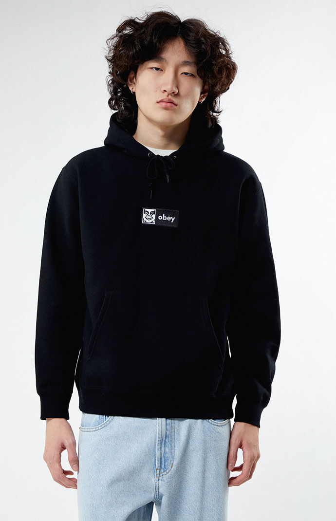 Obey embroidered cheap hoodie